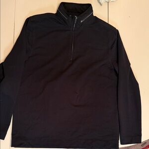 Banana Republic Black Half-Zip Jacket